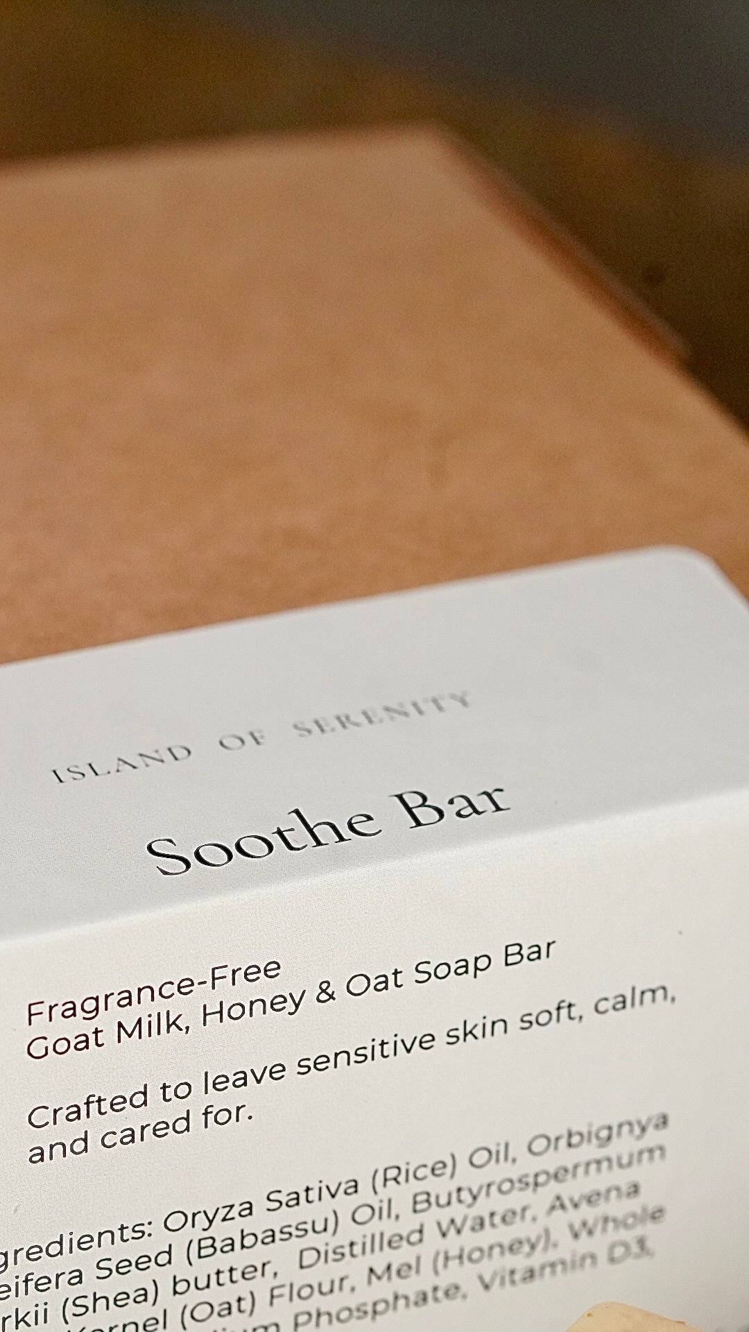 SOOTHE BAR SOAP - Champ de Fleurs